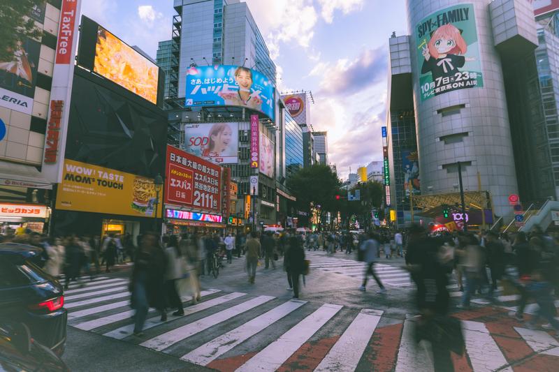 渋谷スクランブル交差点