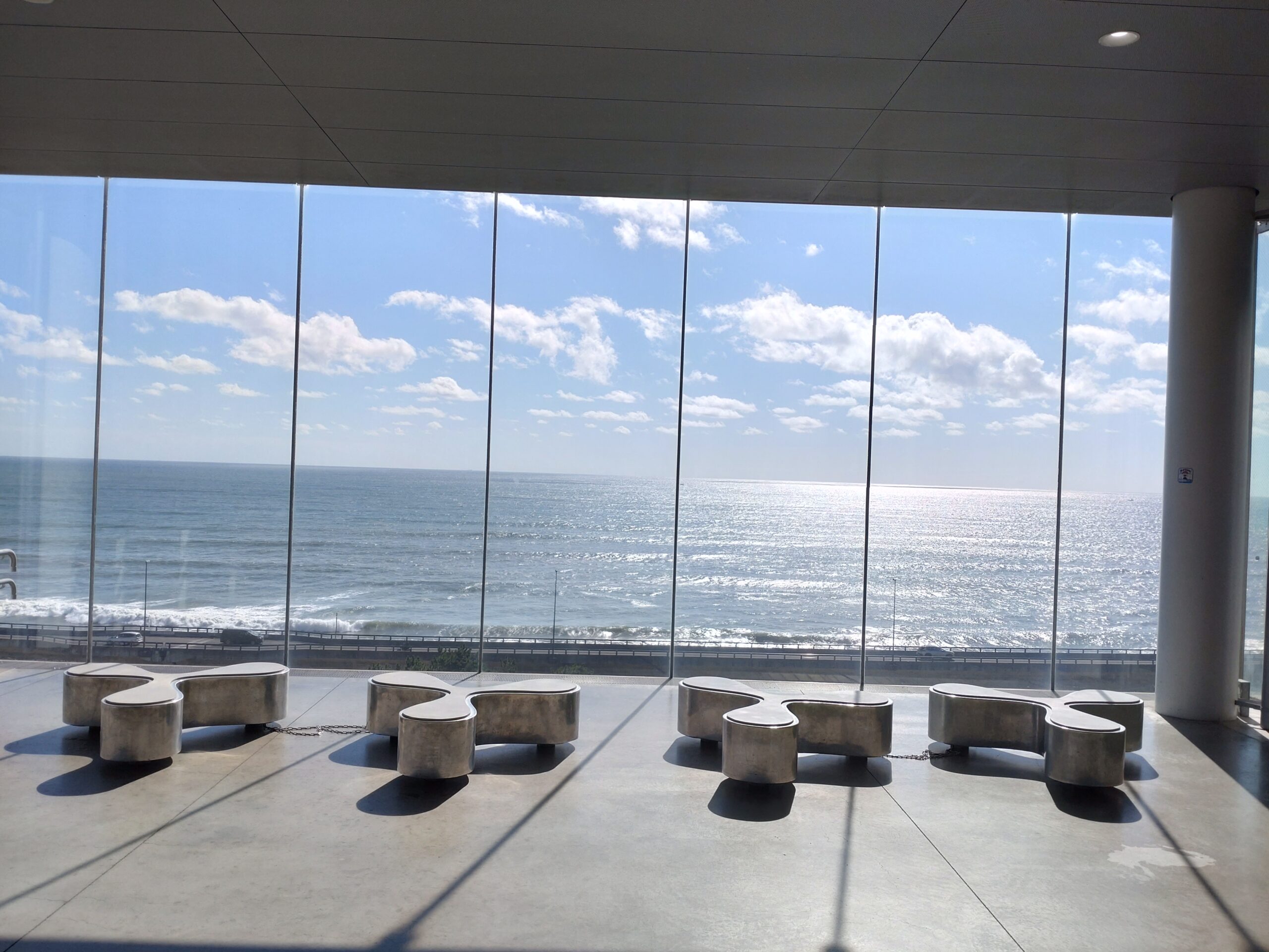 日立駅から見た太平洋